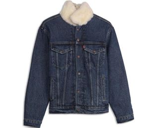 Veste Sherpa Levi's USA Vintage Pour Femme Taille S - Modèle Rare Bleu Stone, Neuf Avec étiquettes