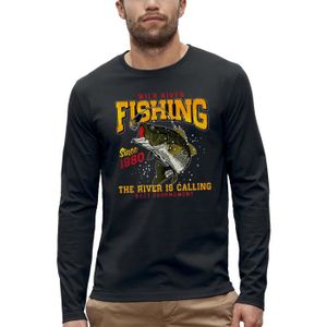 T-SHIRT T-shirt manches longues FISHING - Pour les pêcheur