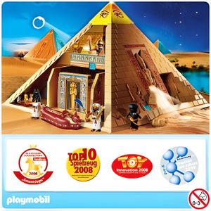 UNIVERS MINIATURE PLAYMOBIL - 4240 - PYRAMIDE ÉGYPTIENNE