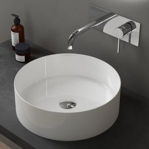 LAVABO - VASQUE Sogood® Lavabo Vasque à Poser Blanc 31x31x11 cm La