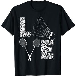 RAQUETTE DE BADMINTON Badminton Love Raquette Amoureux Badminton Lecteur