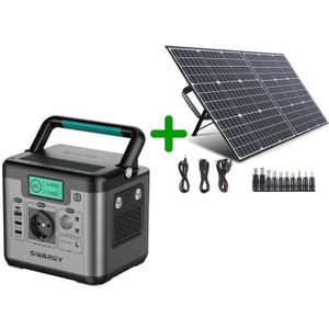 Kit panneau solaire avec batterie - Cdiscount