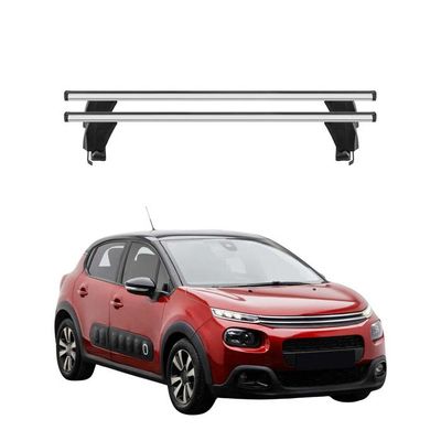 OMAC Barres De Toit Aluminium Pour Citroën C3 Picasso 2009-2017 – 2 Barres Transversales Gris Anthracite, Antivol & Ultra-Résistantes