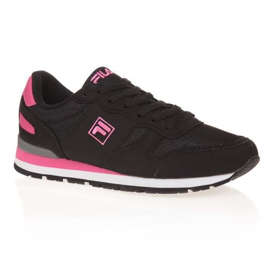 FILA Baskets Target Femme Noir et rose Noir Rose Cdiscount Chaussures