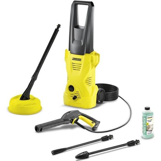 karcher nettoyeur haute pression k2 home 1400 w 110 bar cdiscount bricolage