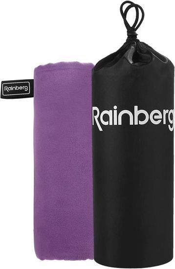 Serviette De Bain Microfibre 100x200 Cm - Séchage Rapide, Très Absorbante - Pour Sport, Voyage, Plage - Douce Et Légère