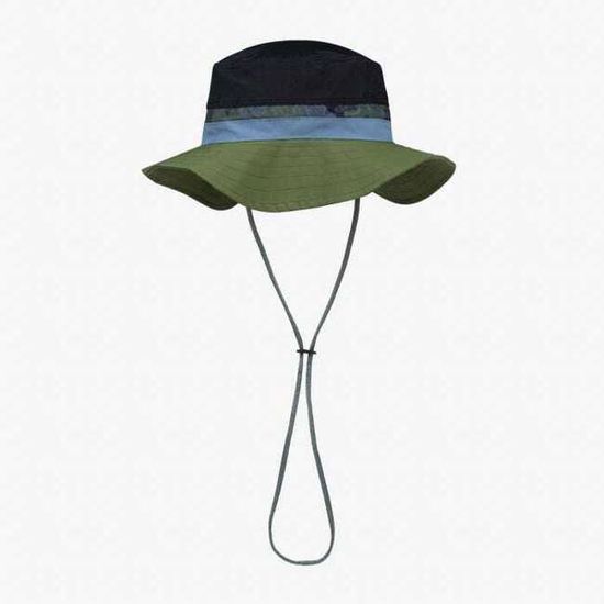 Chapeau De Pêcheur Unisexe ANIMQUE - Large Bord - Séchage Rapide Ou Coton - Mentonnière Amovible - Pour Plage, Randonnée, Jardinage