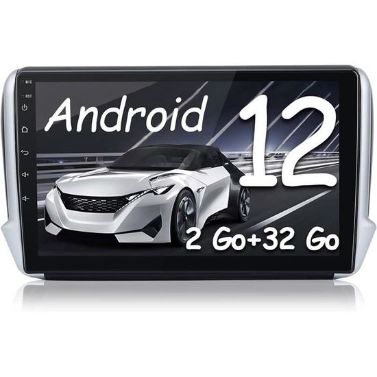 Autoradio pour Peugeot 208-2008 [2Go+32Go] Android 12 avec 10 Pouces Écran  Tactile HD GPS Carplay & Android [48] - Cdiscount Auto