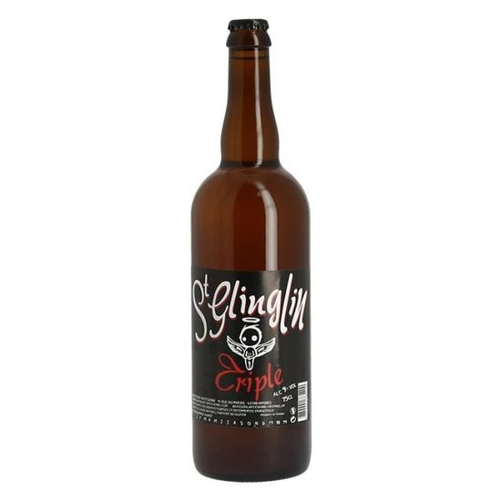 Saint GLINGLIN Bière Triple 75CL La cave Cdiscount