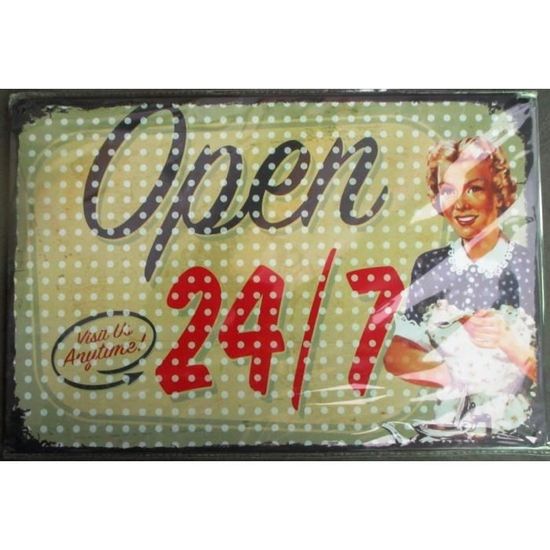 Plaque Murale Métal Vintage 30x20 Cm – Décoration Intérieure Cannabis Cup