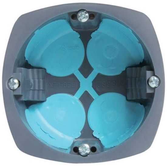Debflex Stecker 2P DCL T, Weiß – Mit Schraubklemme, Für Leiter 0,5-1 Mm²