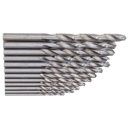 Forets Hélicoïdaux Extra-longs HSS - Lot De 5 Pièces, Acier Rapide Pour Perçage Profond
