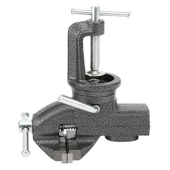 Cocoarm Mini Étau De Serrage Réglable 30mm - Métallique Avec 14 Tiges Inox - Pour Bijoux Et Montres