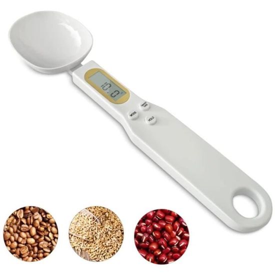 Cuillère Doseuse Électronique Jokapy - Balance LCD Pour Nourriture Animaux Et Cuisine