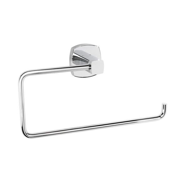 Porte Serviettes Double Acier DARWIN Chromé Spirella