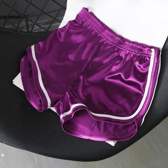 Short Sport Taille Haute Femme - Course à Pied, Cyclisme Rembourré - Avec Poches