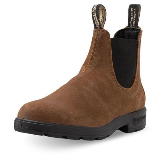 Bottes de randonnée d'alpinisme vintage en cuir brossé en