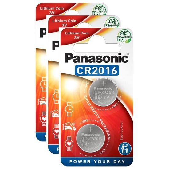 Philips - Lot De 5 Piles Bouton CR1620 Au Lithium 3V - Pour Ordinateurs De Vélo, Calculatrices, Télécommandes