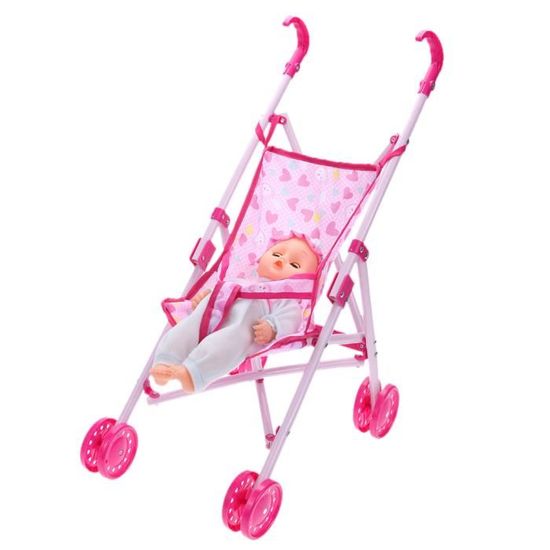POUSSETTE POUR POUPÉE, jouet de simulation, accessoires de maison de