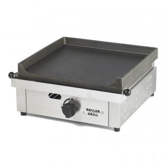 Plancha Grill Gaz Fonte 1 brûleur ROLLER GRILL Cdiscount Electroménager