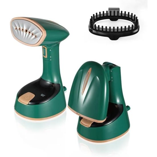 Défroisseur Vapeur Portable 700W - Réservoir 180ml, Double Buse - Pour Voyage & Maison