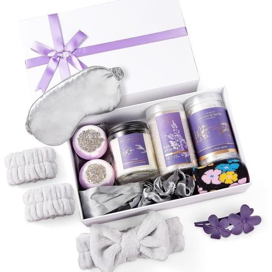 Coffret Cadeau Floral / Bougie Fleurie / Bougie Parfumée / Fleurs Séchées / Cadeau Anniversaire
