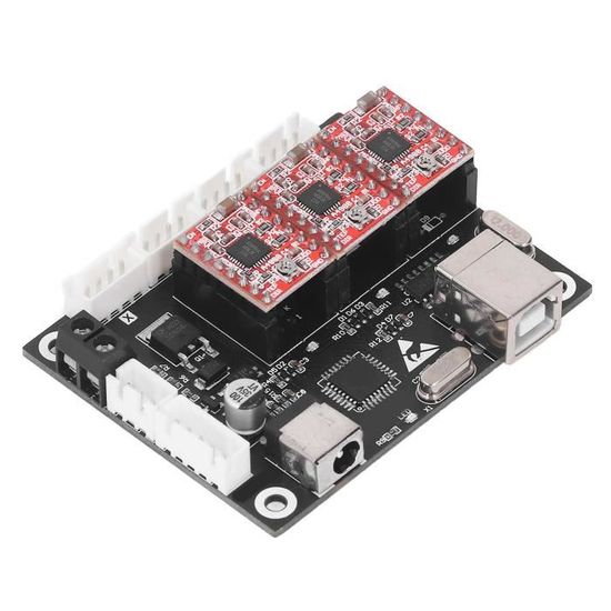 Hyuduo Lot De 3 Fraises à Tige De 6,35 Mm Pour Fraisage, Outil De