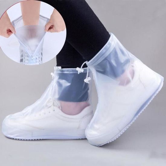 Couvre-Chaussures Imperméables Enfants - Surchaussures Anti-dérapantes Réutilisables Pour Pluie Et Neige