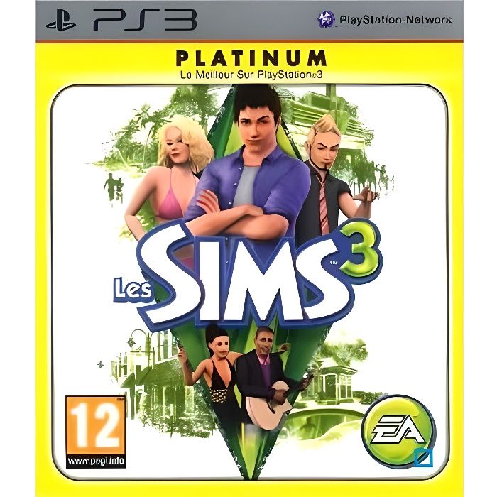 Electronic Arts Les Sims 3 Platinum / Jeu Console PS3