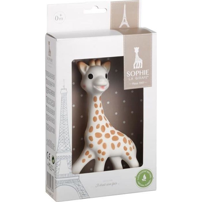 SOPHIE LA GIRAFE Boîte Cadeau à Base de Caoutchouc 100% Naturel