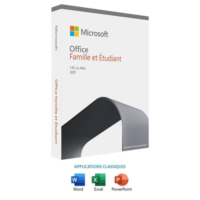 Microsoft Office pas cher pour étudiants