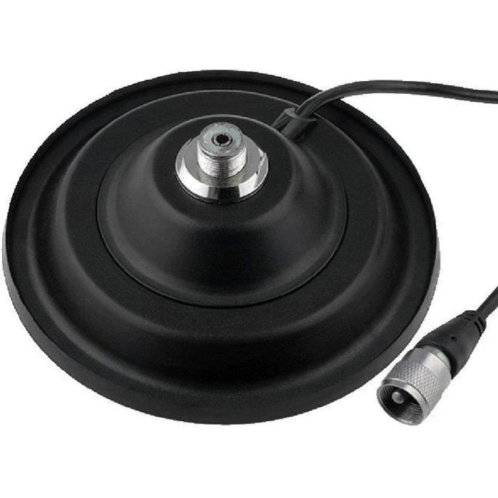 Portant d antenne CB aimant diametre embase 145mm 2