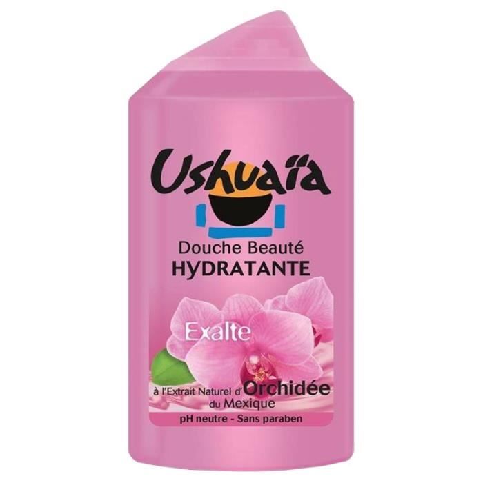 Ushuaïa Douche Exalte Orchidée 250ml (lot de 3)