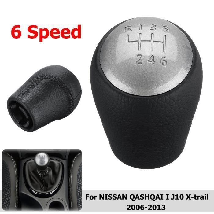 1x Pommeau Levier de Vitesse Pour Nissan Qashqai X-Trail MT ma68633