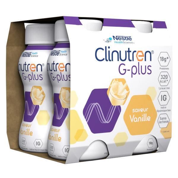 Clinutren G Plus Vanille 4 x 200ml