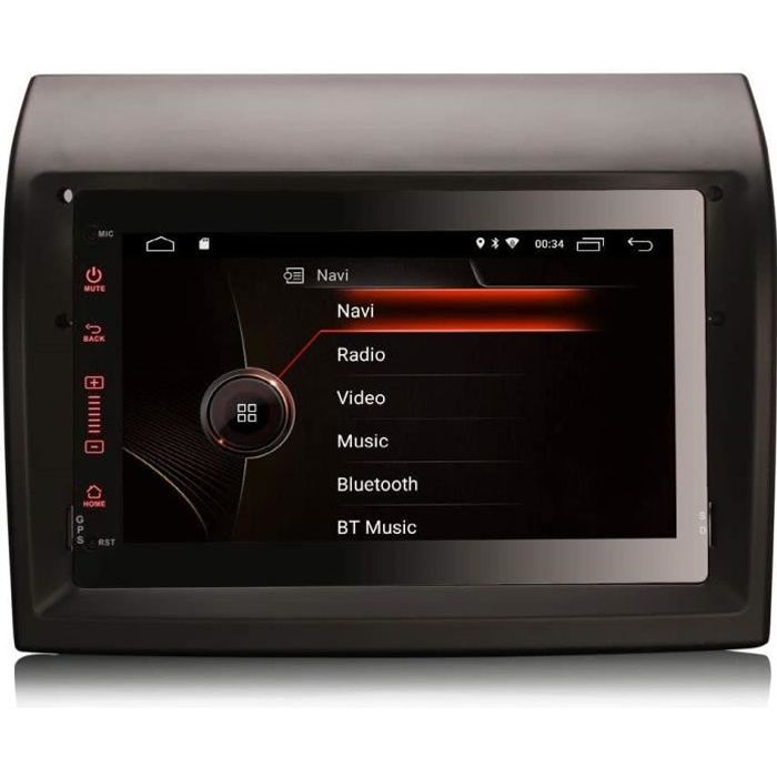 ERISIN 7 Pouces Android 10.0 Autoradio pour Fiat DUCATO Citroen Jumper Peugeot Boxer Support GPS Sat Nav Carplay Android Auto DSP Bl