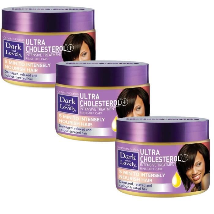 DARK & LOVELY Masque traitement revitalisant - 250 ml (Lot de 3)