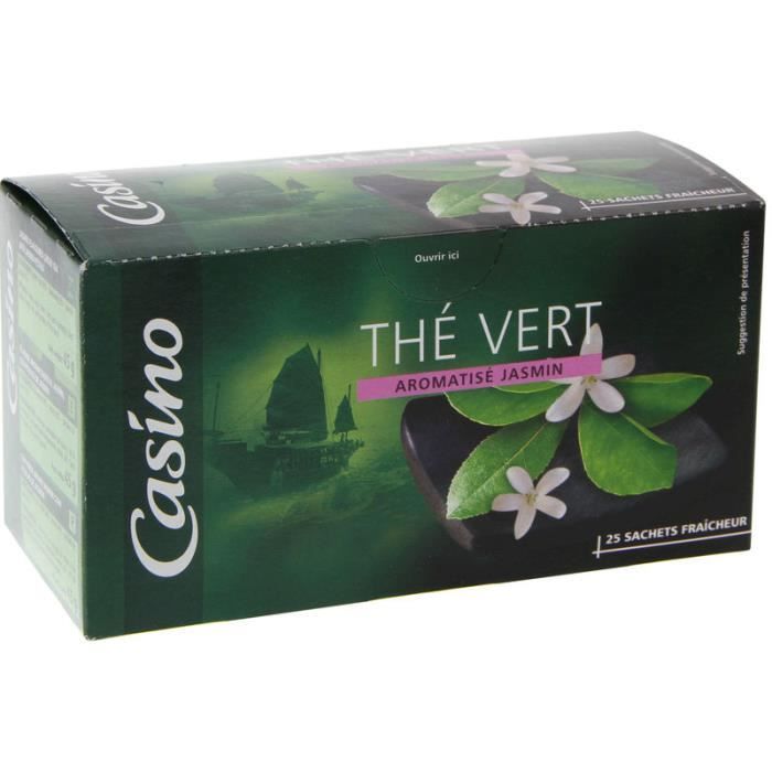 Lot de 25 sachetsThé vert jasmin - 45g