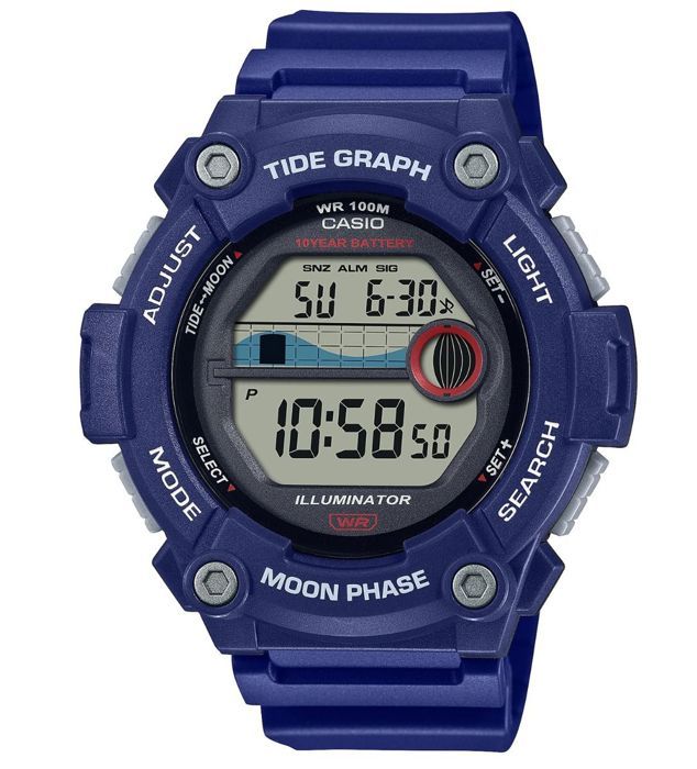 Montre - CASIO - Sport - Bleu résine