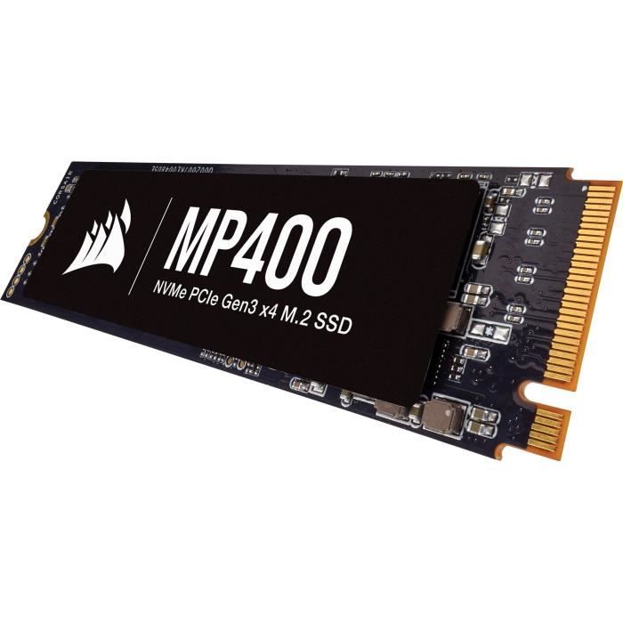 CORSAIR Disque SSD MP400 2TB NVMe PCIe M.2 (CSSD-F2000GBMP400)