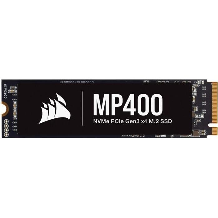 CORSAIR Disque SSD MP400 8TB NVMe PCIe M.2 (CSSD-F8000GBMP400)
