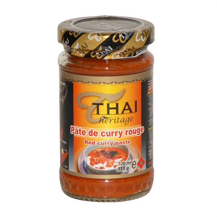Pâte de curry rouge