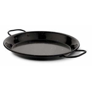 Poele a paella acier emaille 40 cm