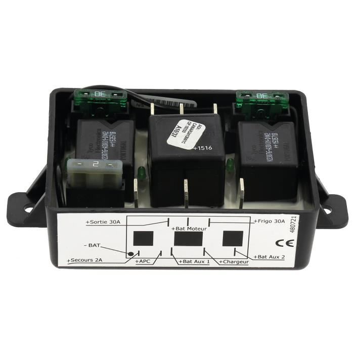 INOVTECH Coupleurs/Séparateurs coupleur 3 batteries PWM avec sécurité