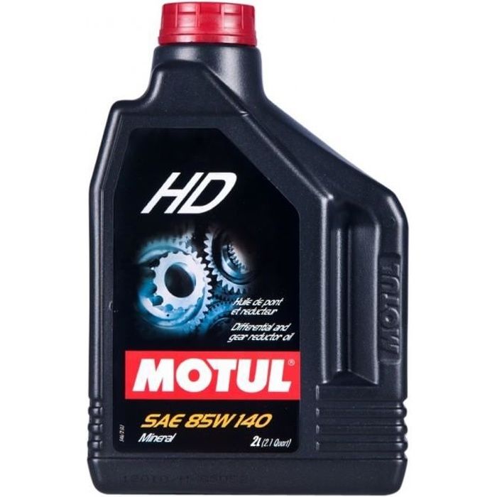 Huile de Boîte et Pont Motul HD 85W140 - Bidon de 2 L