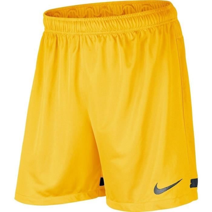 Nike dF knit short nB II Adulte S -jaune
