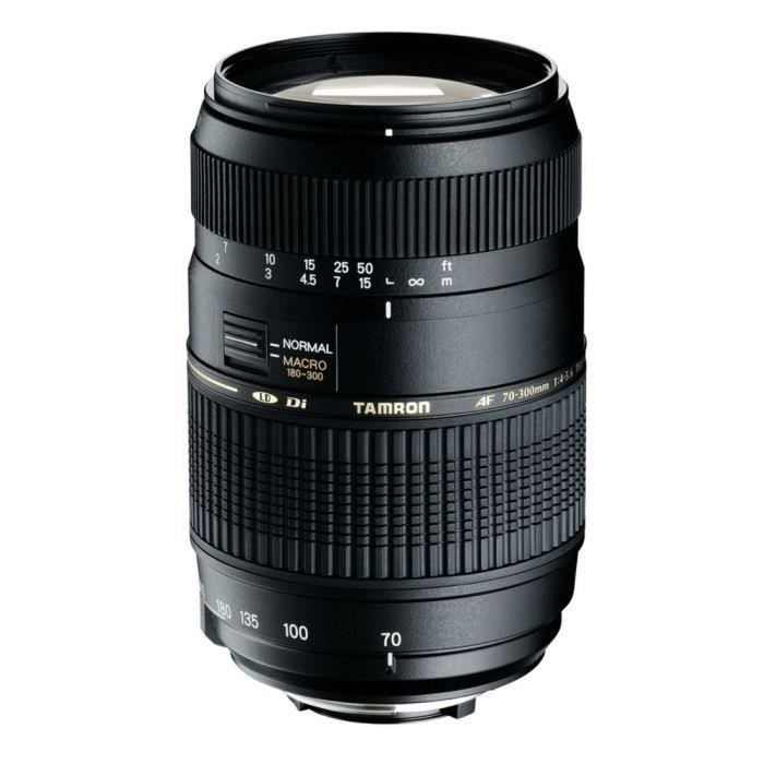 TAMRON AF 70-300mm /f4-5.6 Di LD Macro 1/2 NIKON - Pour appareil photo numérique Reflex