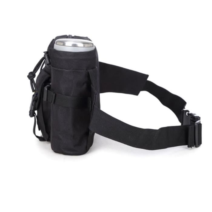 1Pc taille Pack Durable Fanny sac bouteille d'eau ceinture avec porte-bouteille pour la randonnée escalade en plein SAC DE SPORT