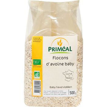 Primeal Flocons d avoine baby 500g