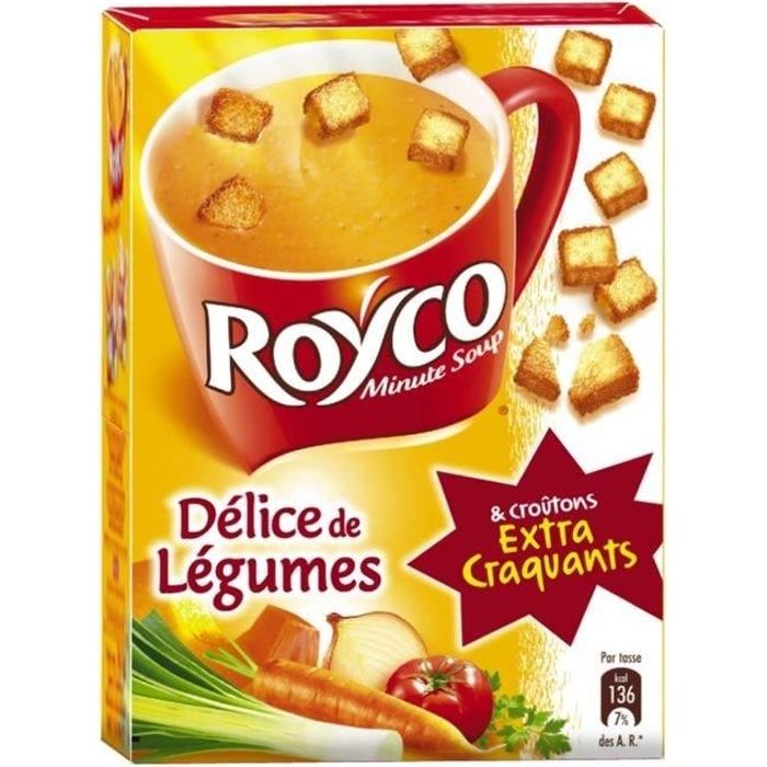 Royco legumes et croutons 3 x 20 cl Royco